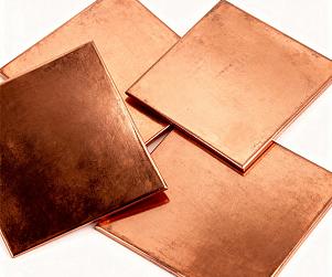 Пластина медная М1М