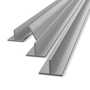 Тавр алюминиевый 1561 105х40х4 мм