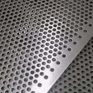 Лист оцинкованный перфорированный Lgl 10-20 0.7х1000х2000 мм