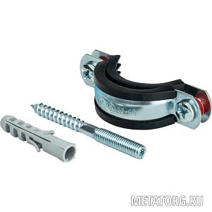 Хомут для труб с шпилькой 08пс 107x115x173x мм ГОСТ 24140-80